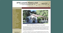 Desktop Screenshot of lamoillewomansclub.org
